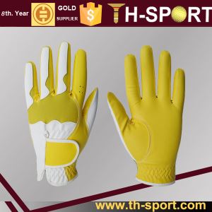 रंगीन गोल्फ दस्ताने