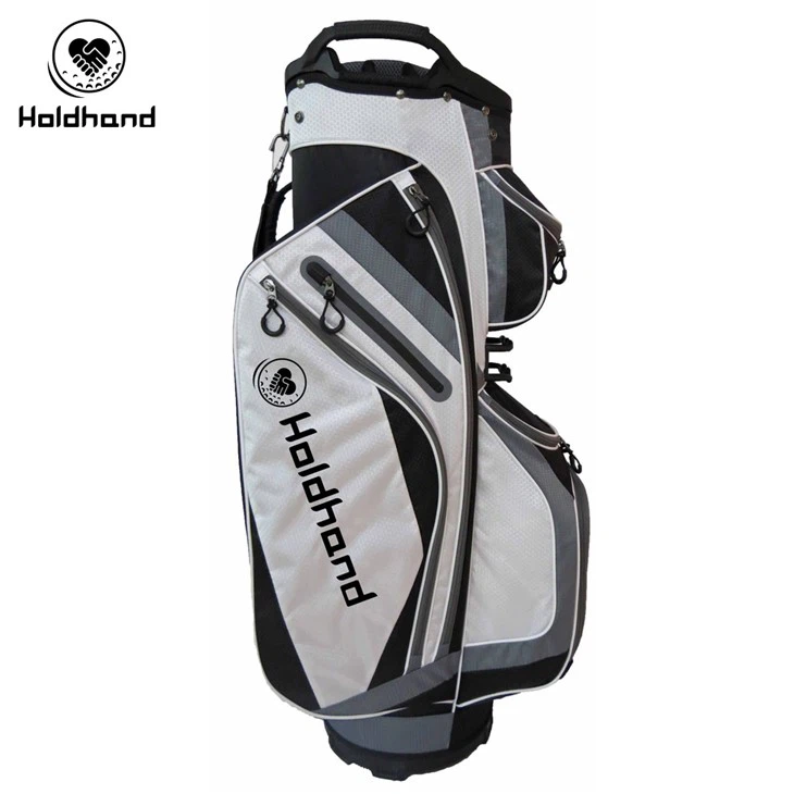 Men's Golf Cart Bag, Custom Golf Bag Organizer With 14 Way Dividers, Premium Golf Tour Cart Bag.