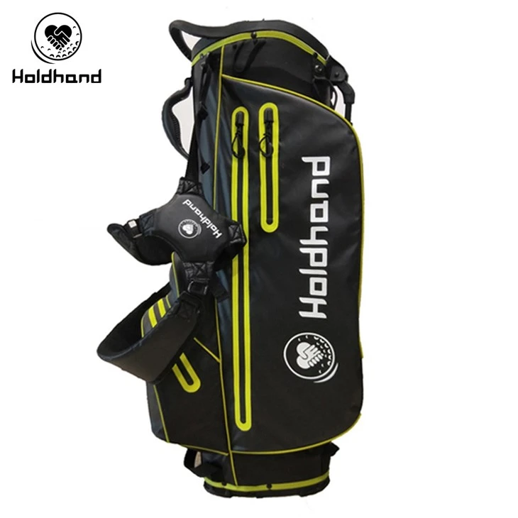 New Fashion Customize OEM Pu Leather Material 14-way Golf Stand Bag suppliers