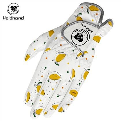 यूनिसेक्स पु चमड़े के दस्ताने के लिए आम पैटर्न गोल्फ दस्ताने