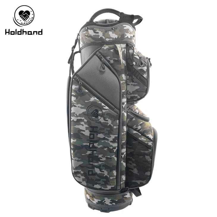 2023 Premium Tech 13 Pockets 14-Way Performance Golf Cart Camouflage Bag